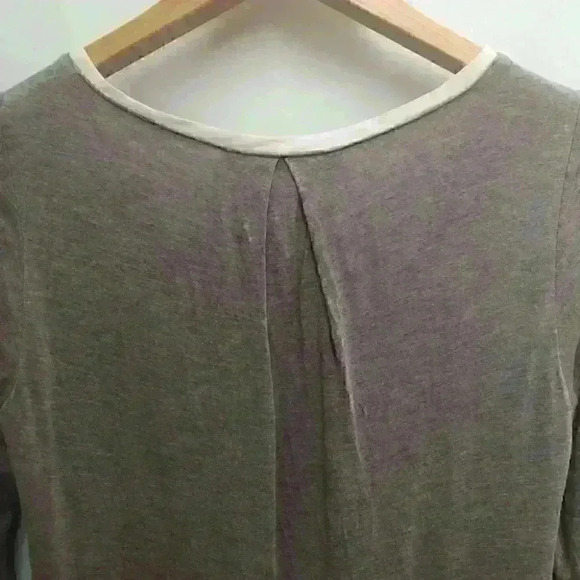 Lauren Conrad  Top Neutral Minimalist Casual - Picture 6 of 7